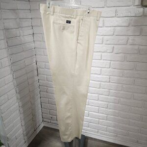 Dockers' Individual Fit Waistband Men's Size 36/32 Flat Front Straight Leg Pants